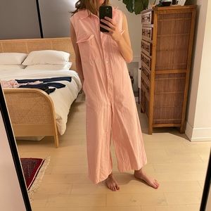 Pink Sleeveless Rachel Comey Jumpsuit